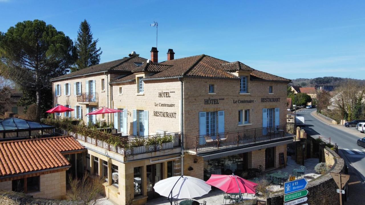 Hotel Restaurant Le Centenaire Les Eyzies Eksteriør bilde